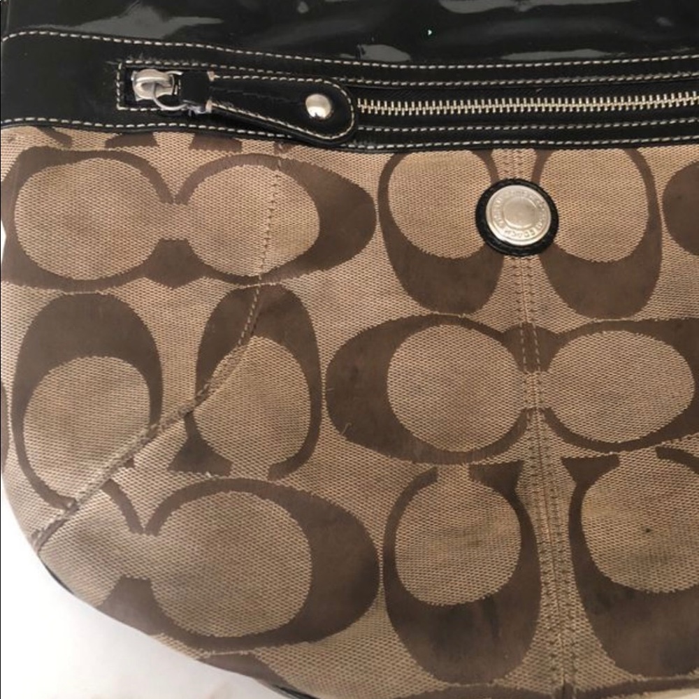 Authentic Coach C monogram “Laura” signature hobo - Picture 3 of 8